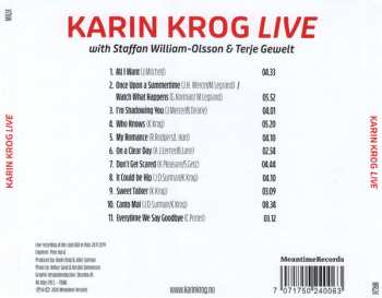 CD Karin Krog: Live