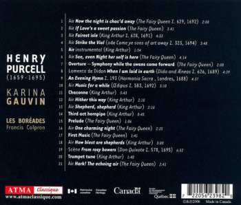 CD Karina Gauvin: Purcell