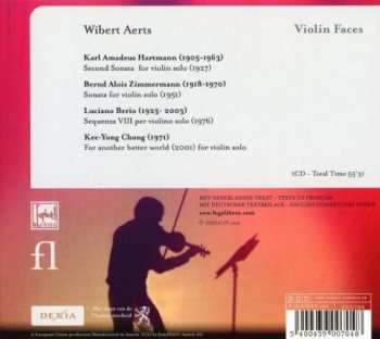 CD Karl Amadeus Hartmann: Violin Faces