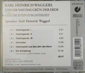 CD Karl Heinrich Waggerl: Und Er Sah Das Grün Der Erde (Geschichten Zur Osterzeit)