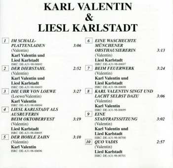 CD Karl Valentin & Liesl Karlstadt: Karl Valentin & Liesl Karlstadt