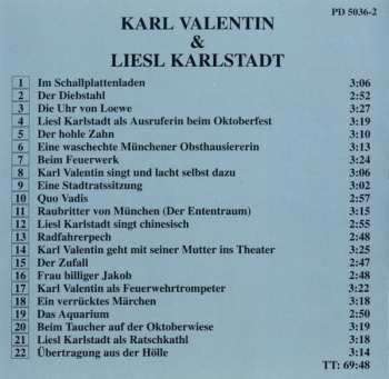 CD Karl Valentin & Liesl Karlstadt: Karl Valentin & Liesl Karlstadt