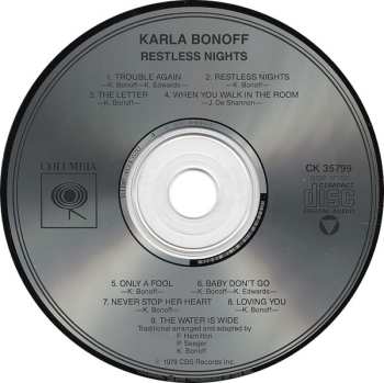 CD Karla Bonoff: Restless Nights