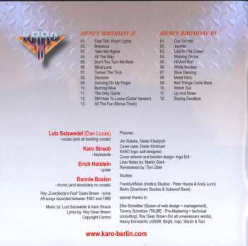2CD Karo: Heavy Birthday II & III