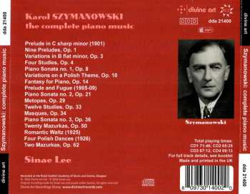 4CD Karol Szymanowski: The Complete Piano Music