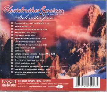 CD Kastelruther Spatzen: Dolomitenfeuer