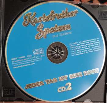 3CD Kastelruther Spatzen: Jeder Tag Ist Eine Rose - Cd2