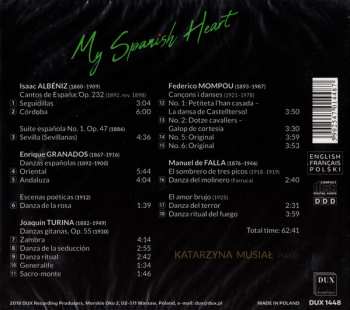 CD Katarzyna Musiał: My Spanish Heart