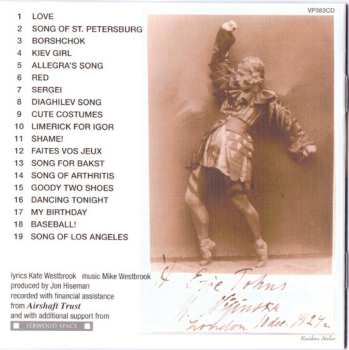 CD Kate Westbrook: The Nijinska Chamber