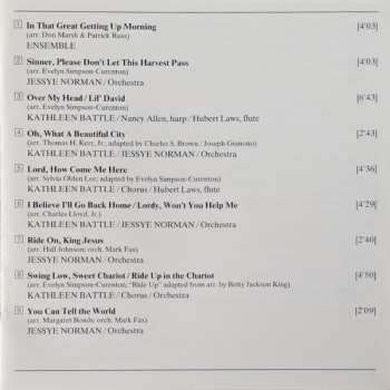 CD James Levine: Spirituals In Concert