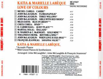 CD Katia Et Marielle Labèque: Love Of Colours