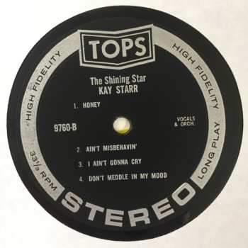 LP Kay Starr: Kay Starr Sings