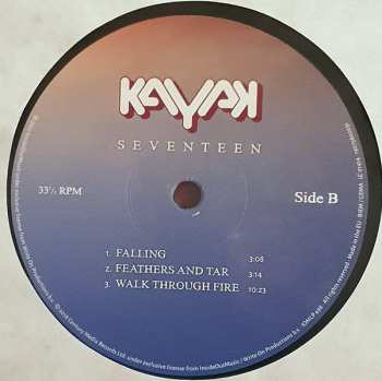2LP/CD Kayak: Seventeen