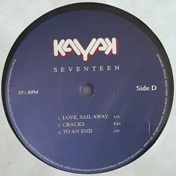 2LP/CD Kayak: Seventeen
