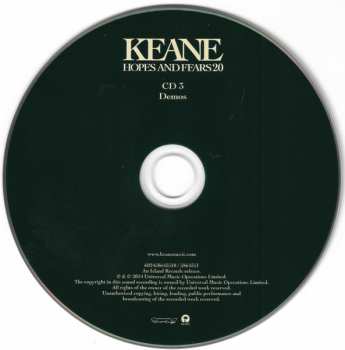 3CD/SP/Caja Keane: Hopes And Fears 20 DLX | LTD