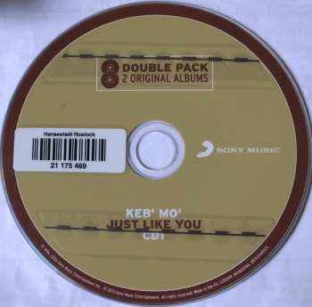 2CD Keb' Mo': Just Like You / Suitcase