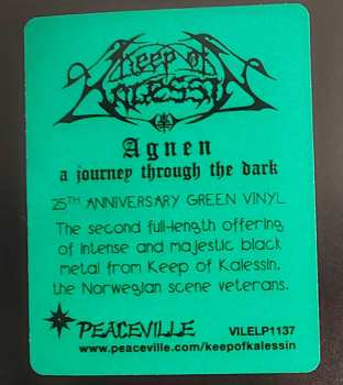 LP Keep Of Kalessin: Agnen - A Journey Through The Dark CLR