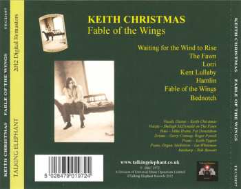 CD Keith Christmas:  Fable Of The Wings 