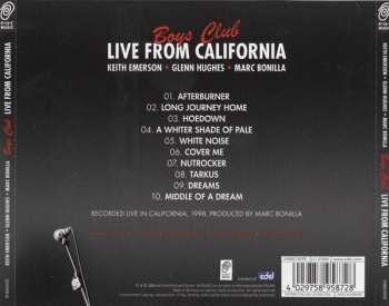 CD Glenn Hughes: Boys Club - Live From California