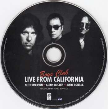 CD Glenn Hughes: Boys Club - Live From California