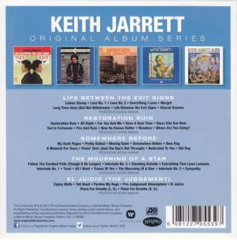5CD/Caja Keith Jarrett: Original Album Series