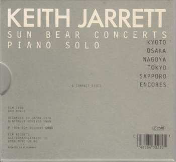 6CD Keith Jarrett: Sun Bear Concerts