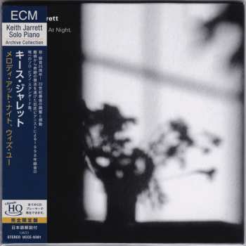 CD Keith Jarrett: The Melody At Night, With You LTD