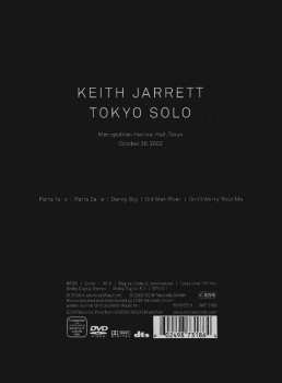 DVD Keith Jarrett: Tokyo Solo