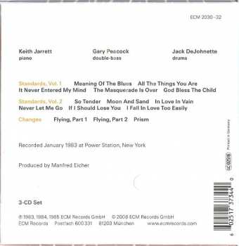 3CD/Caja Keith Jarrett Trio: Setting Standards - New York Sessions LTD