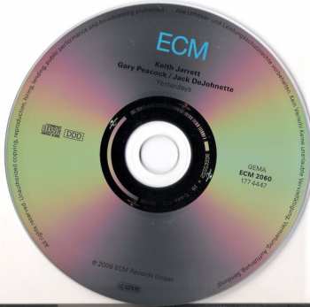 CD Jack DeJohnette: Yesterdays