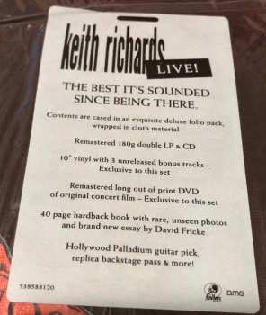 3LP/CD/DVD Keith Richards And The X-Pensive Winos: Live At The Hollywood Palladium December 15, 1988 DLX | LTD