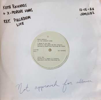 3LP/CD/DVD Keith Richards And The X-Pensive Winos: Live At The Hollywood Palladium December 15, 1988 DLX | LTD