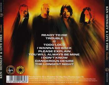 CD Ken Hensley & Live Fire: Trouble
