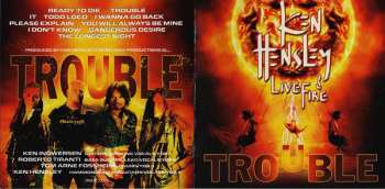 CD Ken Hensley & Live Fire: Trouble
