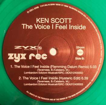 LP Ken Scott: The Voice I Feel Inside CLR | LTD