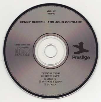 CD John Coltrane: Kenny Burrell & John Coltrane LTD