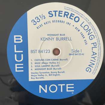 LP Kenny Burrell: Midnight Blue