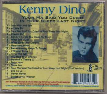 CD Kenny Dino: Your Ma Said You Cried In Your Sleep Last Night