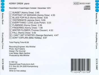 CD Kenny Drew: Everything I Love