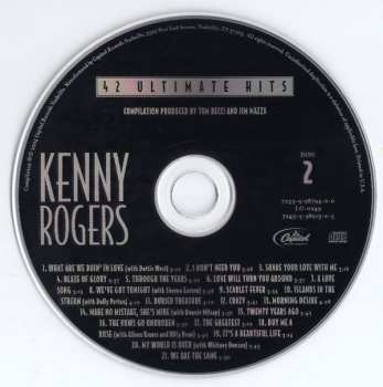 2CD Kenny Rogers: 42 Ultimate Hits