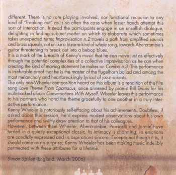 CD Kenny Wheeler: It Takes Two!