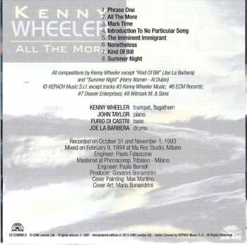 5CD/Caja Kenny Wheeler: The Complete Remastered Recordings On Black Saint & Soul Note
