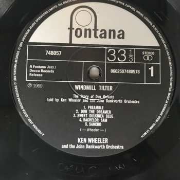 LP Kenny Wheeler: Windmill Tilter (The Story Of Don Quixote)