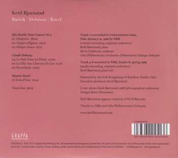 CD Ketil Bjørnstad: Bartók | Debussy | Ravel