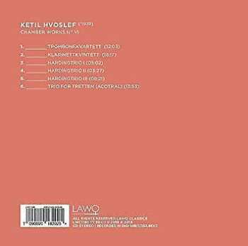 CD Ketil Hvoslef: Chamber Works No VI