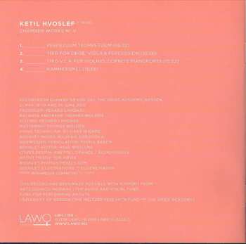 CD Ketil Hvoslef: Chamber Works No.V