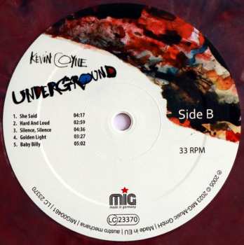 LP Kevin Coyne: Underground CLR