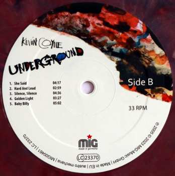 LP Kevin Coyne: Underground CLR
