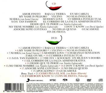 CD/DVD Kevin Johansen + The Nada: (Bi)vo En Mexico