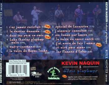CD Kevin Naquin And The Ossun Playboys: Never Satisfied ('Jamais Satisfait')